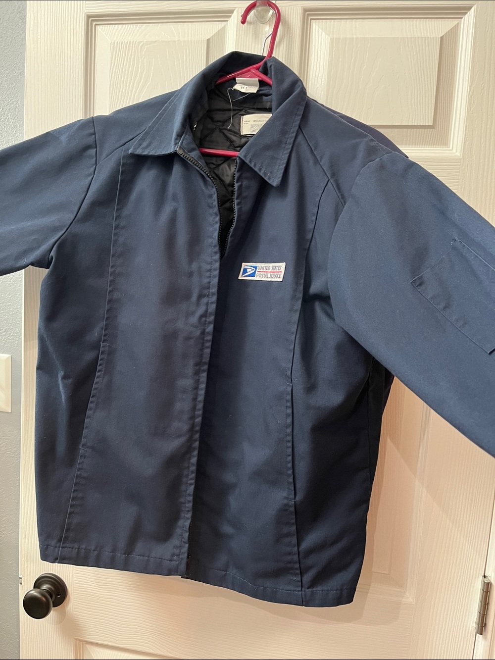 Men's Navy USPS Performance Jacket